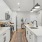Kitchen with quartz countertops